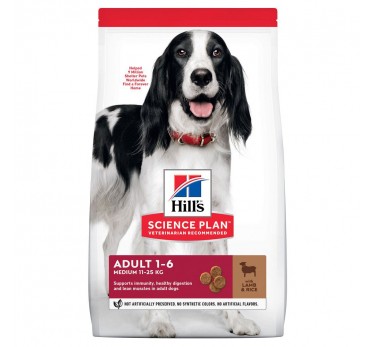 Hill's SP корм для взрослых собак (ягненок) 12 кг